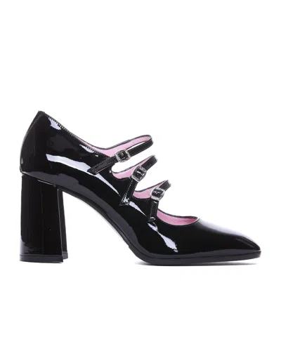 Carel Paris Carel Buckle Fastened Heeled Pumps In Black