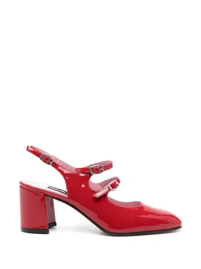 Carel Paris Carel Buckle Heel Pumps In Red