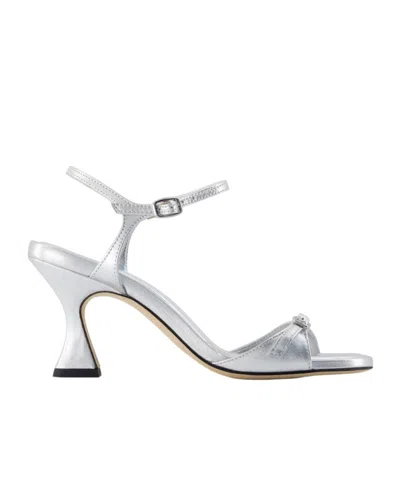 Carel Paris Carel Celeste Buckled Sandals In Silver