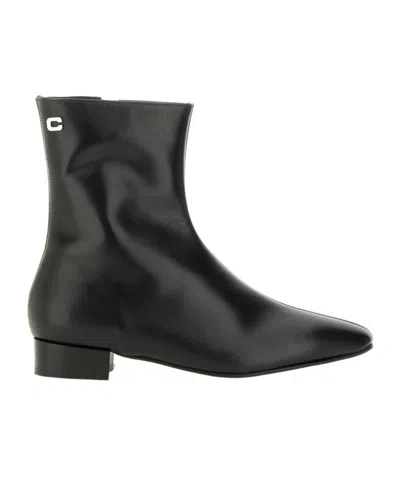 Carel Paris Carel Pointed Toe Zipped Boots In Black