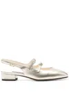 Carel Paris Peche Laminated Leather Ballets