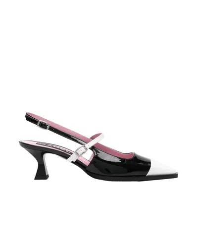 Carel Paris Paris Cecile Shoes White/black