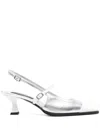 Carel Paris High-heeled Sandals In Grey