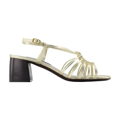 Carel Paris Copacabana Pumps In Gold