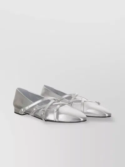 CAREL PARIS ELOISE LEATHER BALLET FLATS