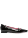 Carel Paris Emilie Leather Ballet Flats