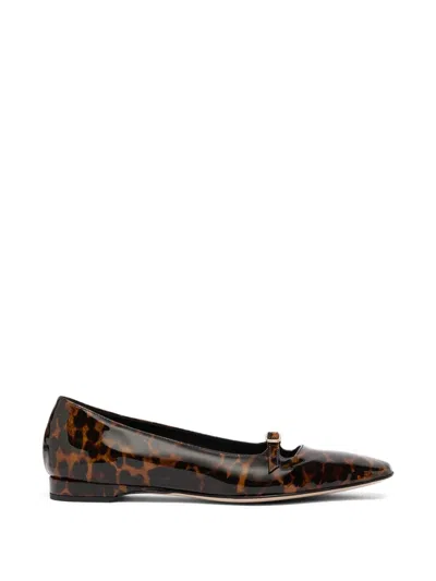 Carel Paris Emilie Leopard-print Ballet Flats In Animal Print
