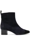 Carel Paris 40mm Estime Ankle Boots In Blue