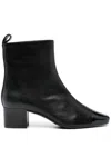 Carel Paris Estime Bis Black Ankle Boot In Black