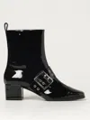 Carel Paris 50mm Decorative-buckle Ankle Boots In Schwarz