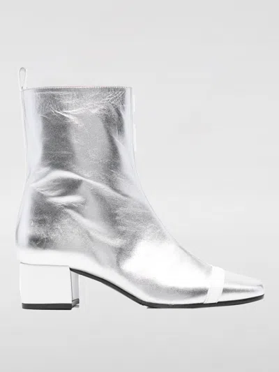 CAREL PARIS BOOTS CAREL PARIS WOMAN COLOR SILVER,G51947097