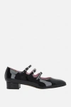 Carel Paris Woman Ballet Flats Midnight Blue Size 8 Leather In Blue