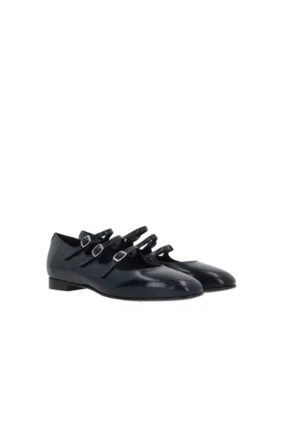 Carel Paris Flat Shoes In Black