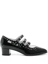 Carel Paris Camden Shoe In Black Patent