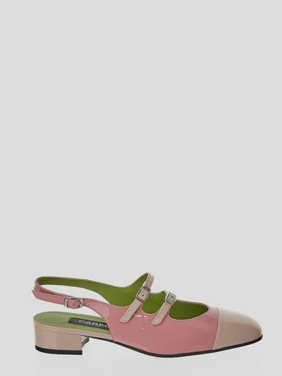 Carel Paris Flat Shoes In Pinknude
