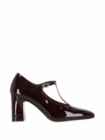 Carel Paris Francesca Leather Pumps In Multi