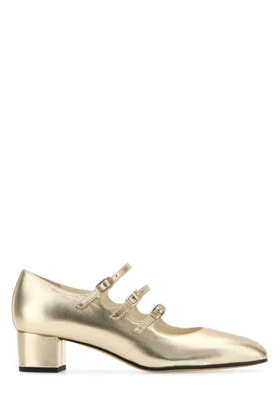 Carel Paris Heeled Shoes In Gold