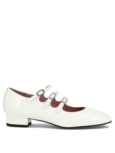 Carel Paris Ariana Mary Jane Shoes In White
