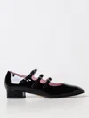 CAREL PARIS FLAT SHOES CAREL PARIS WOMAN COLOR BLACK,F85878002