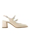 Carel Paris Round Head High Heels In Nude