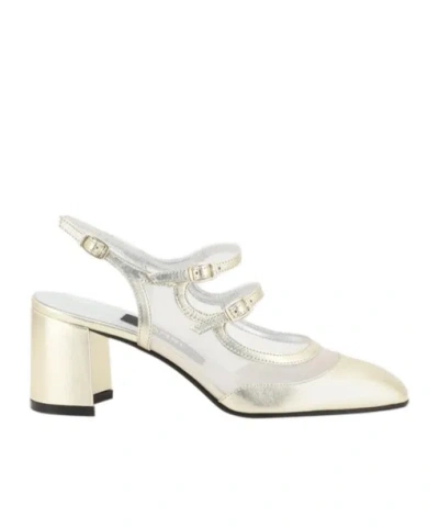 CAREL PARIS CAREL PARIS BANANIGHT LAMINATED SLINGBACK MARY JANES
