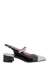 Carel Paris Patent Leather Slingback Pumps In Black
