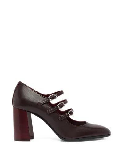 Carel Paris Keel Flex Triple-strap Pumps In Multi
