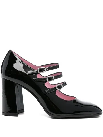 Carel Paris Keel Patent Leather Pumps In Black