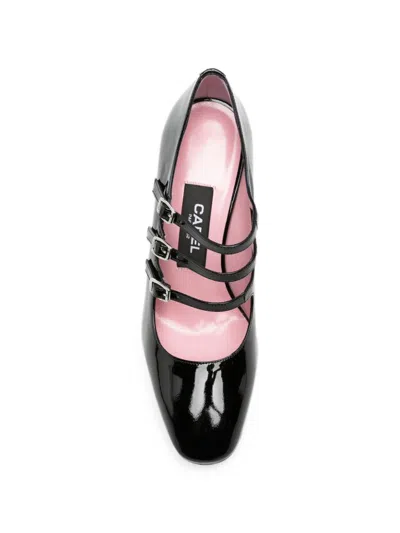 Carel Paris Keel Patent Leather Pumps In Black