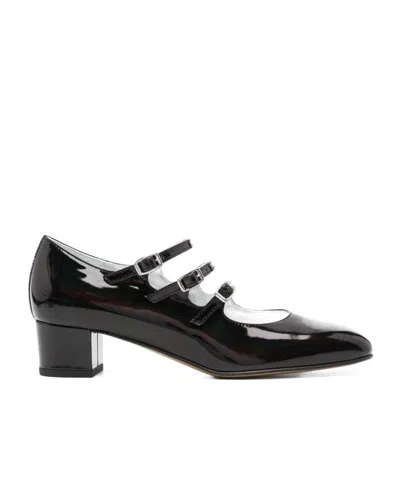 CAREL PARIS CAREL KINA TRIPLE STRAP MARY JANE PUMPS