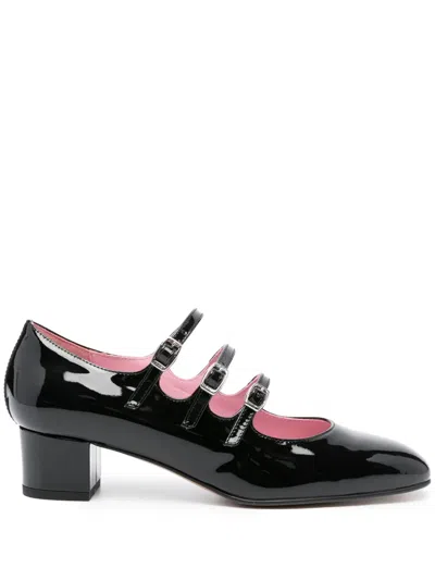 CAREL PARIS KINA 40MM PATENT-LEATHER PUMPS