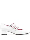 Carel Paris Kina Pumps - Ivory - Patent Leather In White