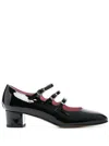 Carel Paris Woman Pumps Black Size 8 Leather