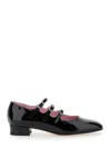 Carel Paris Timeless Mary Jane With Adjustable Straps And Low Heel