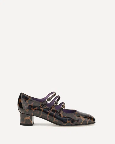 Carel Paris Kina Mary Jane Pumps Leopardate In Multi