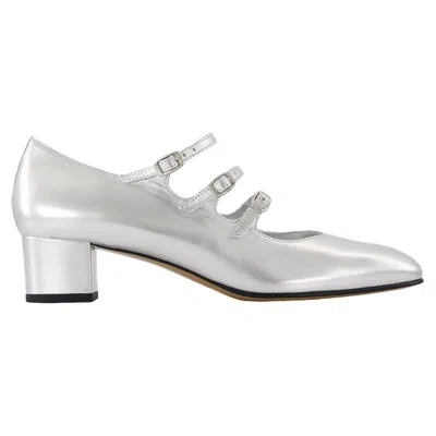 CAREL PARIS KINA PUMPS - CAREL - LEATHER - SILVER