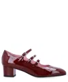 Carel Paris High-heeled Mary Jane Shoes In Red