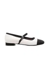 Carel Paris Giselle Ballet Flats In White