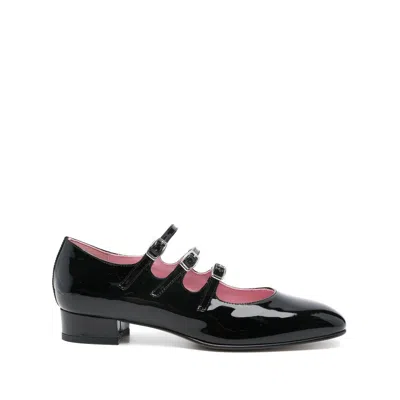 CAREL PARIS LEATHER BALLET FLATS