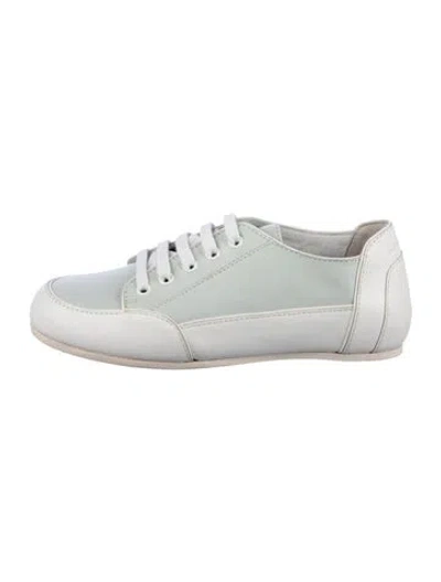 Pre-owned Carel Paris Leather Oxfords In White