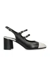 Carel Paris Patent Leather Papaya Mary Janes 60 In Multi