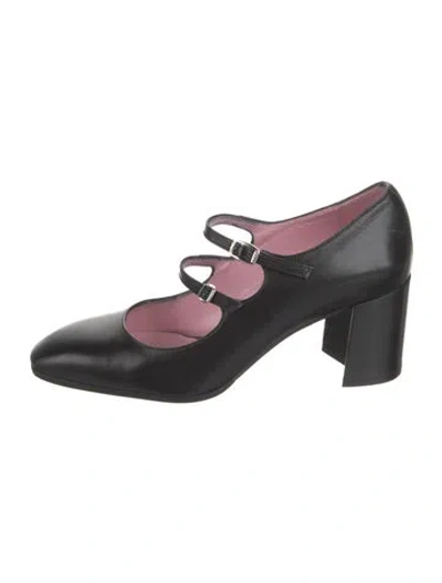 Pre-owned Carel Paris Leather Pumps In Black