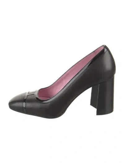 Pre-owned Carel Paris Leather Pumps In Black
