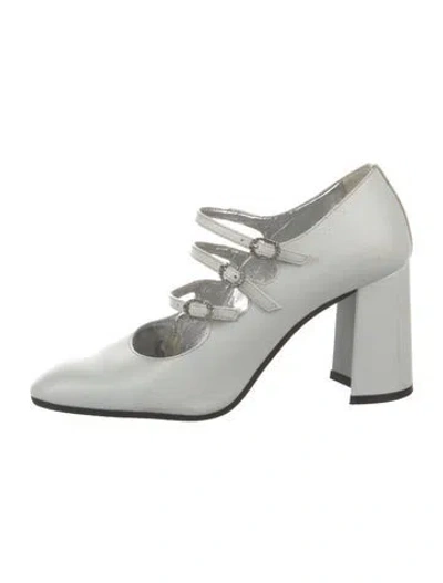Pre-owned Carel Paris Leather Pumps In White