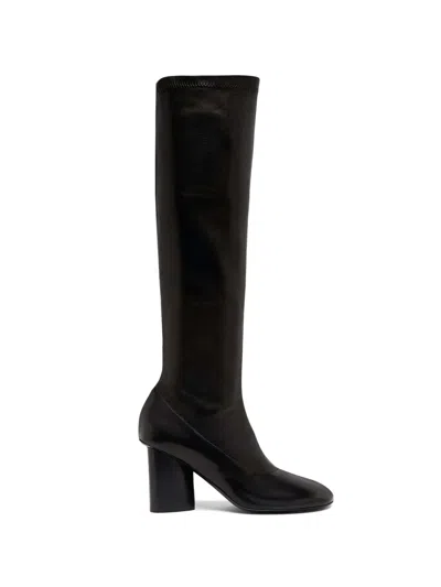 Carel Paris Lucca Stretch-leather Boots In Black