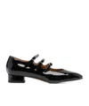 Carel Paris Ariana Patent Leather Mary Janes Ballet Flats In Black