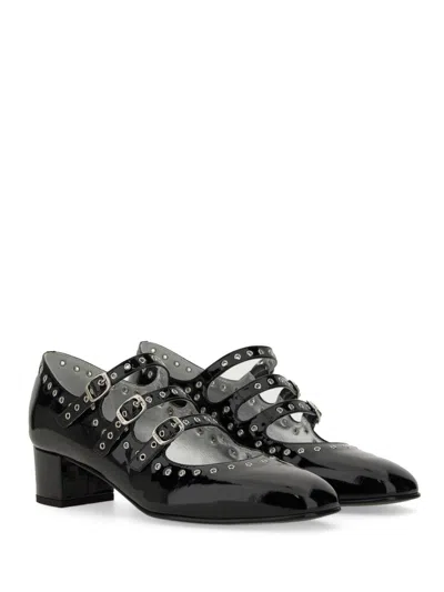 Carel Paris Mary Jane Leather Pump In Black