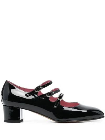 Carel Paris Kina Patent Leather Mary Janes Pumps In Black
