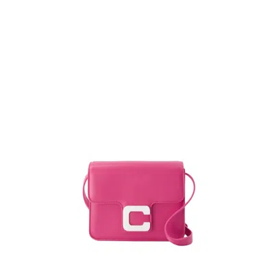 Carel Paris Michelle Crossbody - Leather - Pink Fushia