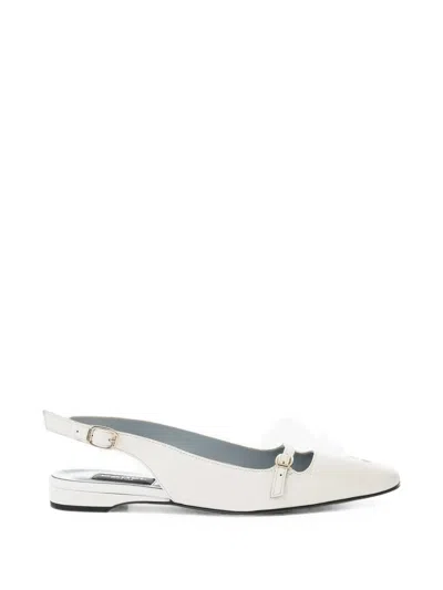 Carel Paris Ninon Slingback Flat Pumps In Neutral